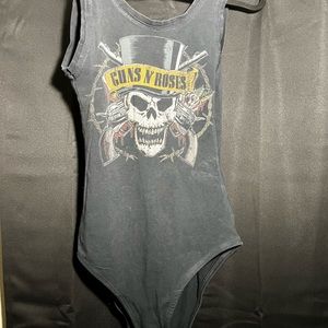 Guns and Roses Body suit. Super cute!